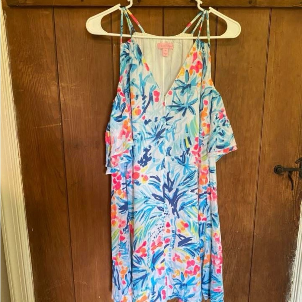 Lilly Pulitzer Pastel Striped Dress - Picture 6 of 6